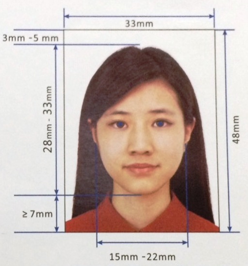 Фото на визу в Китай, соответствующее действующим требованиям