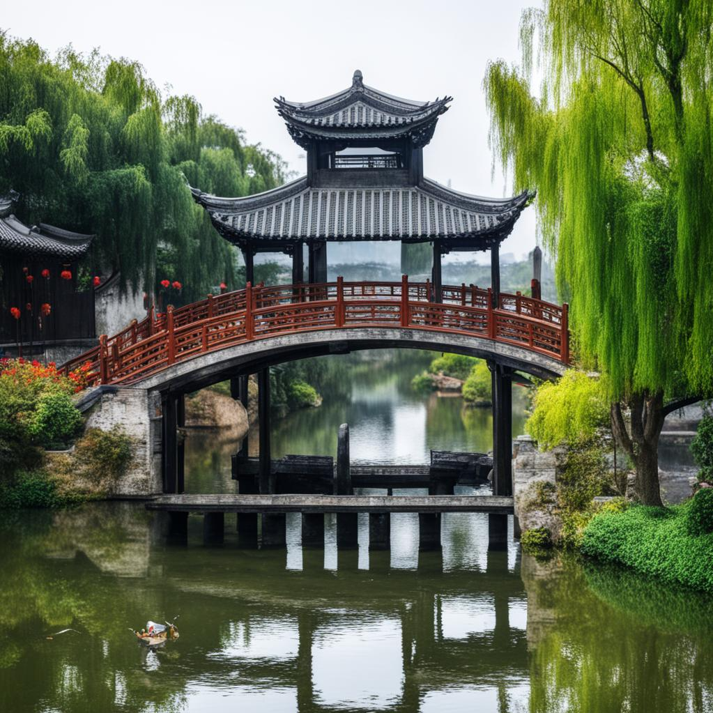 Мост в Китайском саду