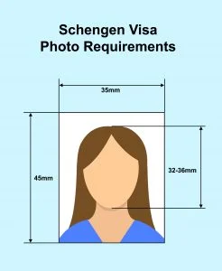 Стандартные размеры фото на шенгенскую визу